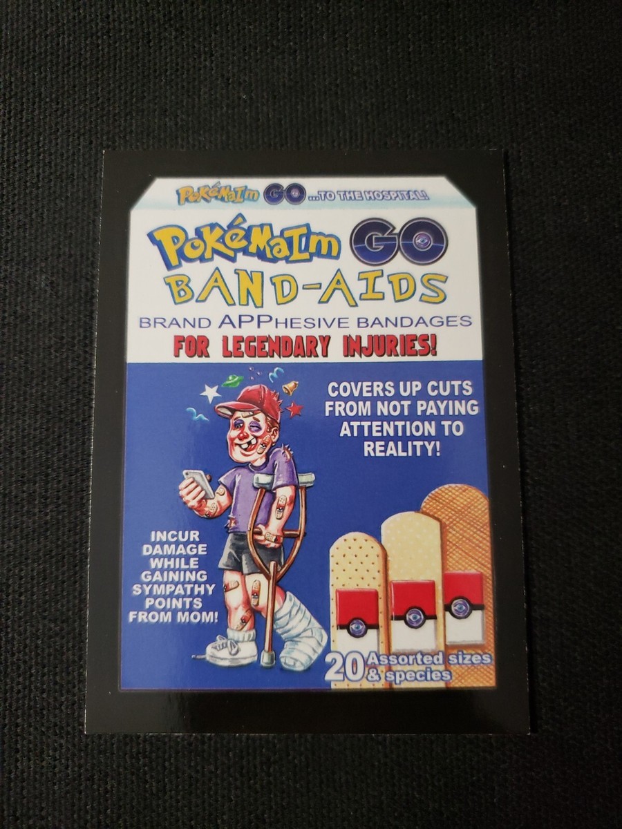 Pokémon 2017 Wacky Packages 50th Anniversary Black Card #5