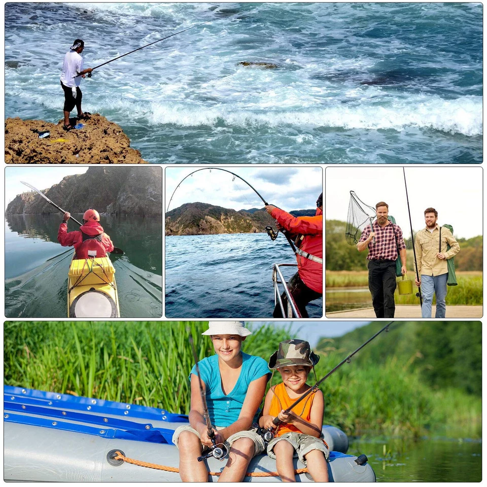 Sougayilang Spinning Fishing Rod and Reel Combos Portable Telescopic Fishing Pol - Image 4 of 4