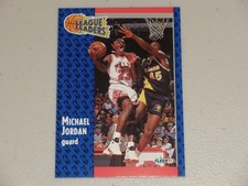 1991-92 Fleer Basketball League Leaders #220 Michael Jordan B