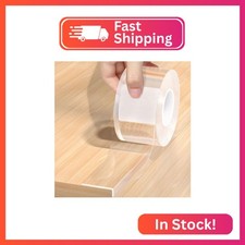 2 in x 13.12 FT,Clear Soft Corner Protectors for Furniture Strip,Sharp Edge  Ta