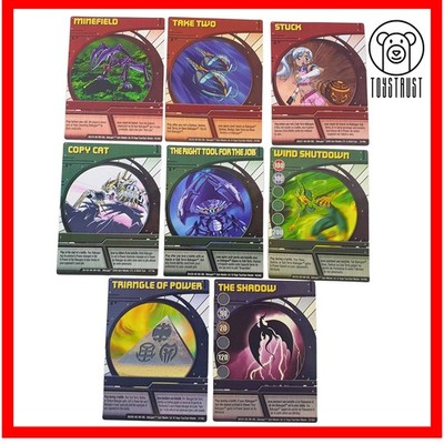 Bakugan Battle Brawlers 8x Ability Cards Trading Cards Lot Spin Master 2008