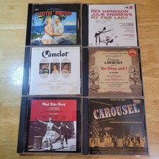 Broadway Musicals, Lot of 6 CDs