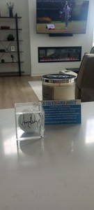 Rory McIlroy Signed Golf Ball , COA ,Grand Slam Winner