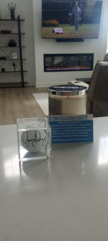 Rory McIlroy Signed Golf Ball , COA ,Grand Slam Winner