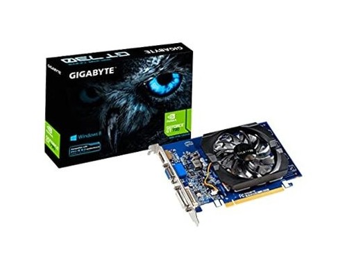 GIGABYTE GeForce GT 730 2GB DDR3 Graphics Card - 64-bit GPU With HDMI/DVI/VGA Outputs