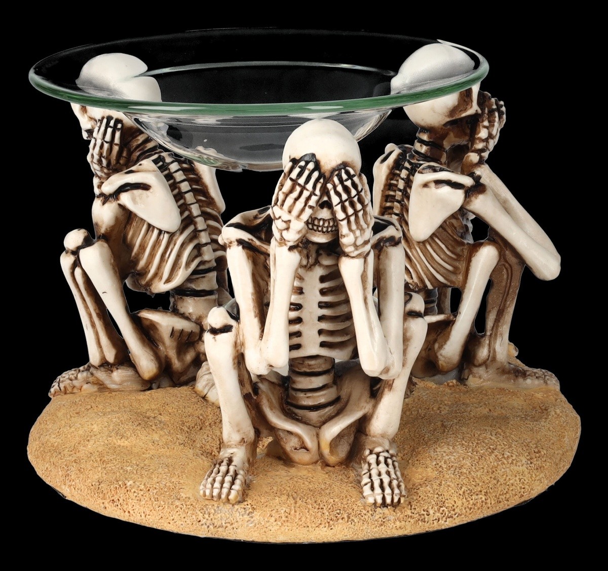 Fragrance - Skeletons not Evil - Scented Gothic Skull Humor Decor 11 CM