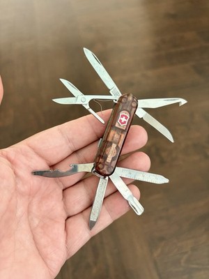 Victorinox Midnight MiniChamp II Chocolate Fudge - Red LED