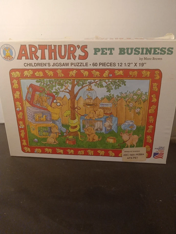 3 Arthur’s Jigsaw Puzzles – 60 pieces each by Marc Brown - Image 2 of 4