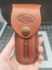 Case 980 Trapper Case Brown Leather Sheath