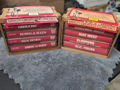 2 Best Of Old Time Radio Greatest Comedies 8 Cassettes Groucho Marx Benny Amos 