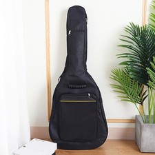 Black 41" Padded Guitar Bag Water Resistant Acoustic Gig Case Strap Pocket