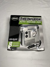 Slime Tire Inflator Sprężarka powietrza ze światłem LED 12V Przenośna pompa