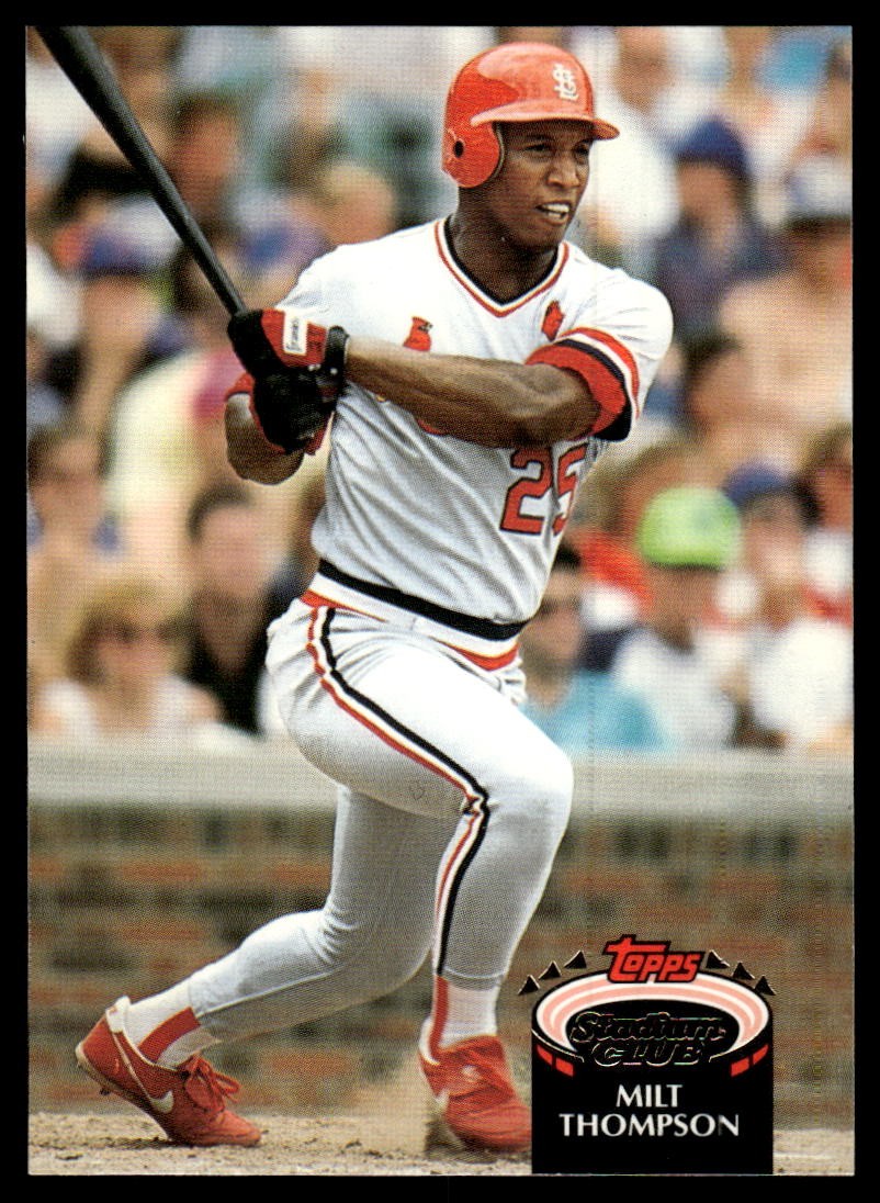 1992 Stadium Club #447 Milt Thompson