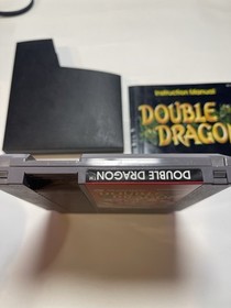 Double Dragon (NES, 1988) con manual y funda probado y funcionando