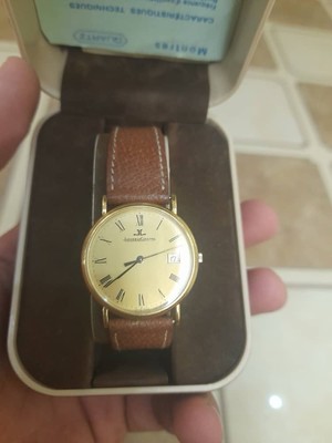 JAEGER LECOULTRE WATCH SOLID GOLD 18K