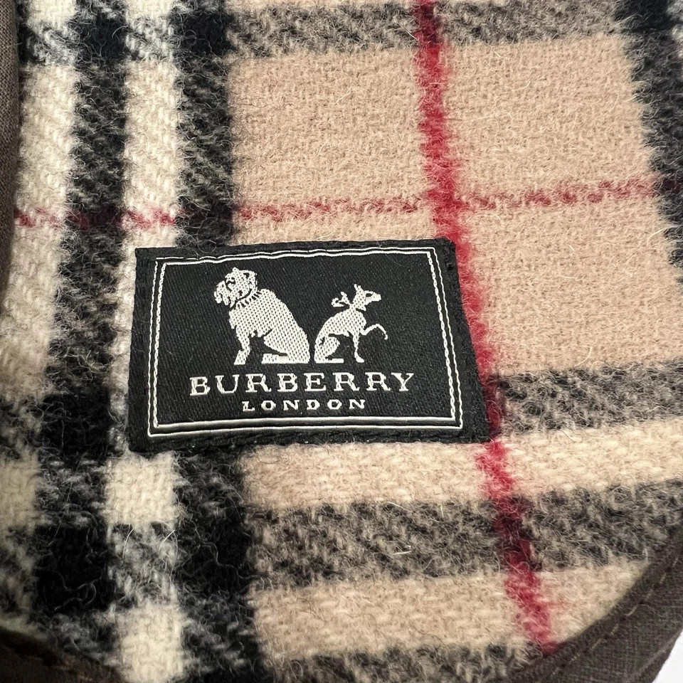 Burberry Wool Dog Coat Jacket Size 12” 30cm Nova Check Dog Jacket Dog Wear XS S - Image 2 of 4