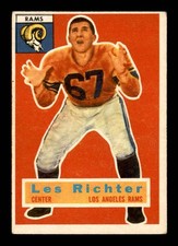 1956 Topps #30 Les Richter GOOD X3710439