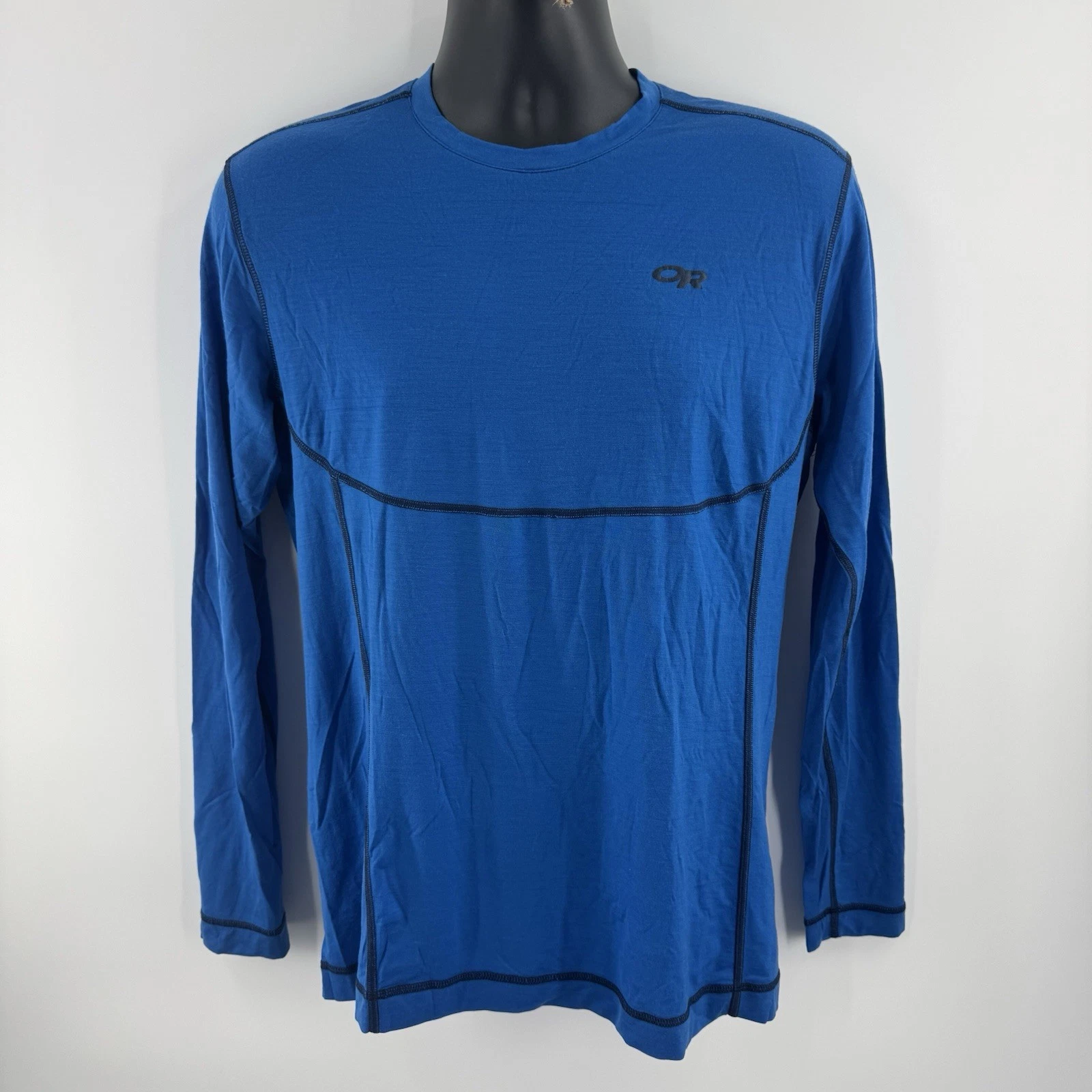 Outdoor Research Alpine Onset 150 Merino Wool Blend Shirt Sz L (O1)