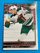 2018-19 Upper Deck Exclusives #211 Louie Belpedio YG RC 047/100