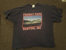 Vintage Boston Red Sox Fenway Park Stadium Views 1999 1993 Vintage XXL Navy Bl