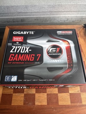 Gigabyte Technology GA-Z170X-GAMING 7, LGA 1151, Intel Motherboard New Open Box