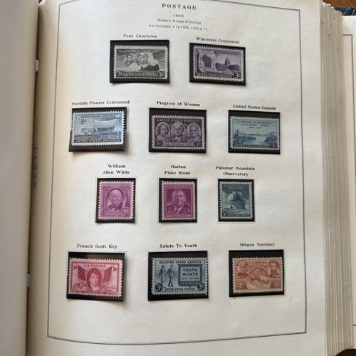 400+ 1932 to 1981 U.S. Mint Scott National Postage Stamp Album MNH Harris Sheets - Picture 14 of 24