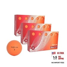   Drive Golf Balls-2 Layers-Maximum Distance,Optimal Spin 45 Pack Orange
