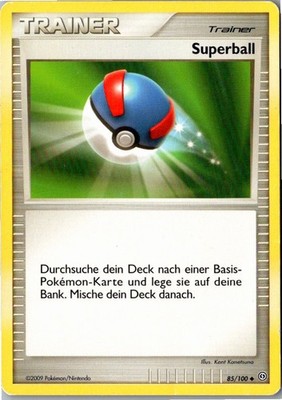 Pokemon Superball 85/100 Sturmtief Deutsch