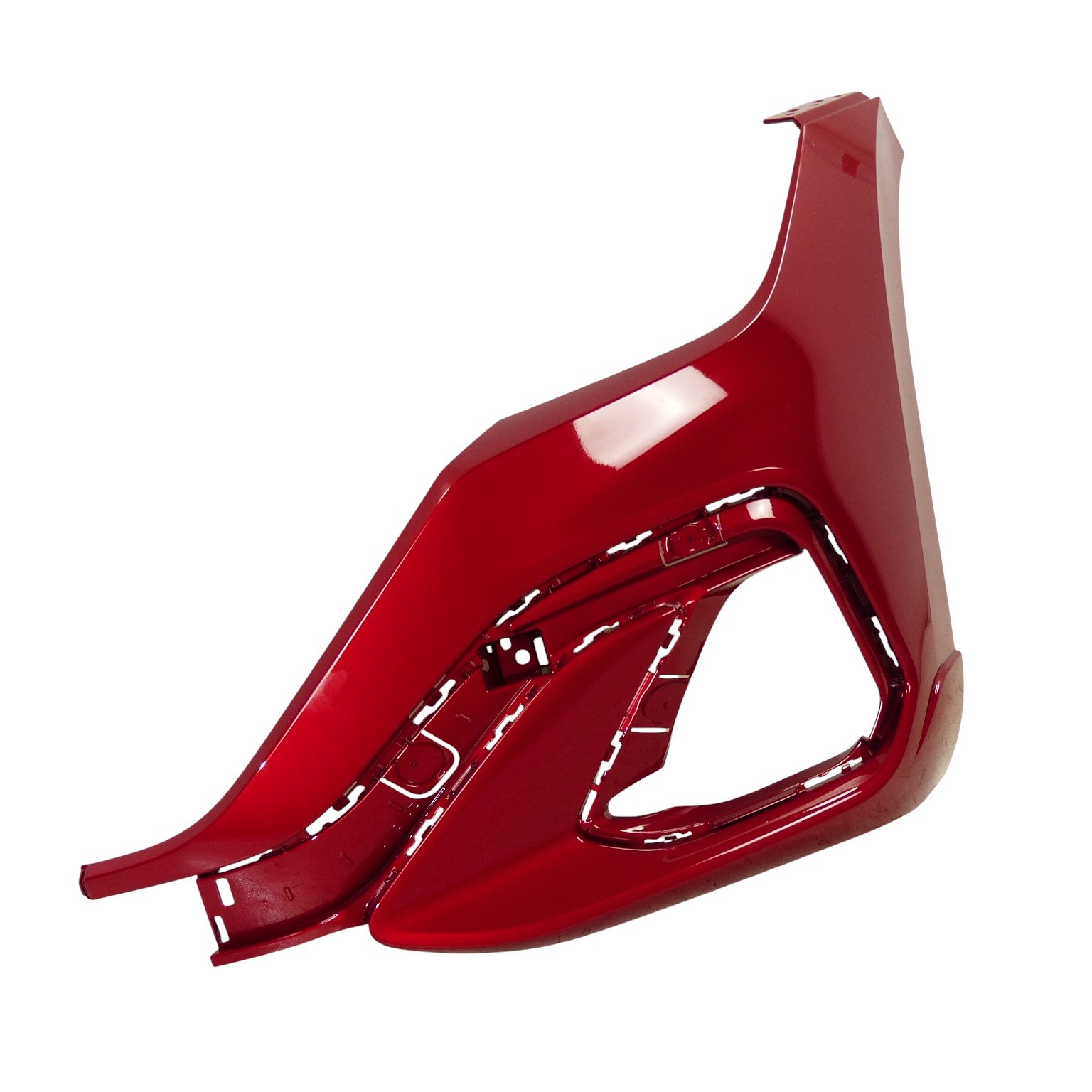 VW Arteon 3H R-Line 2020 On Front Left Bumper Cover LC3J kings red