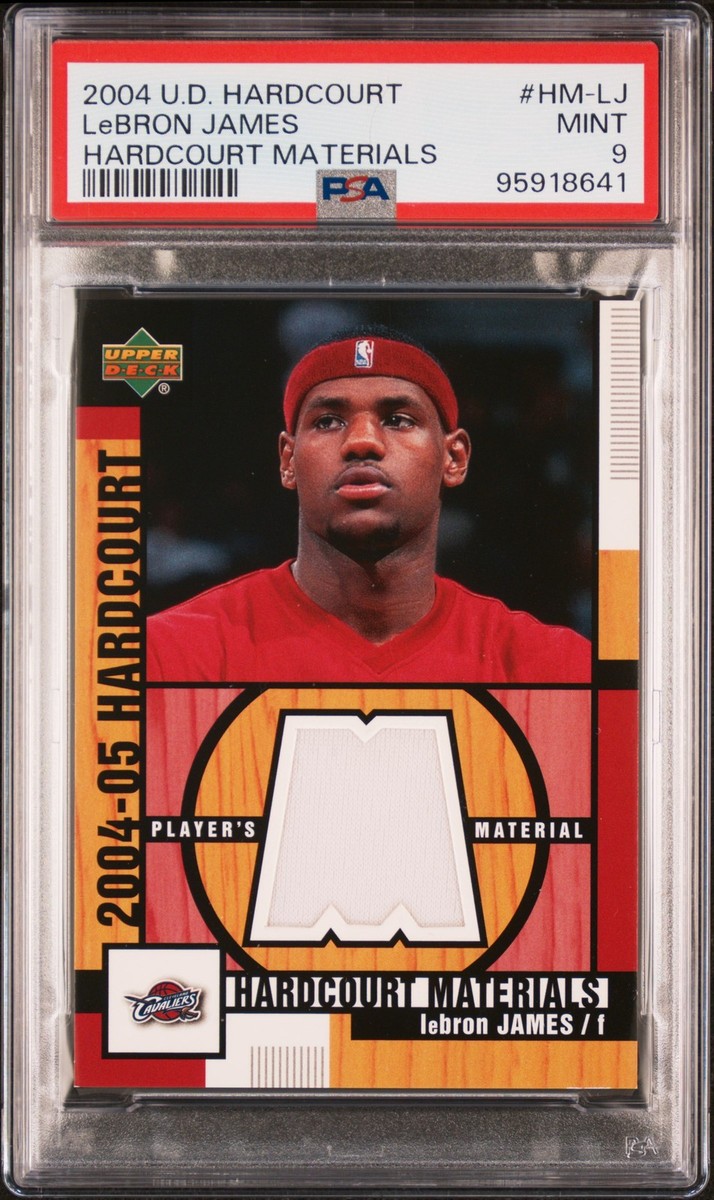 メジャーリーグカード（金属カード） 2004-05 Upper Deck Hardcourt - Hardcourt Materials LeBron James