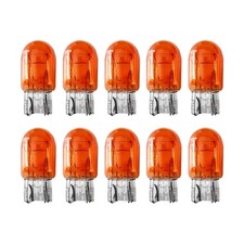 10PCS Car 7443 Bulb, T20 12V W21/5W Clear Glass Vehicle Stop Brake Tail Turn ...