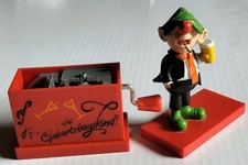 Spieluhr Spielwerk Handkurbel WILLI WACKER, Trink, trink Brüderlein trink