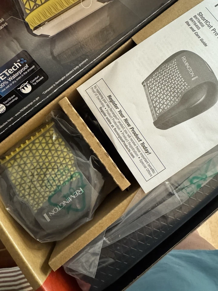 Remington BHT6455 6450 Shortcut Pro Body Hair Trimmer Groomer Waterproof NEW - Image 3 of 4