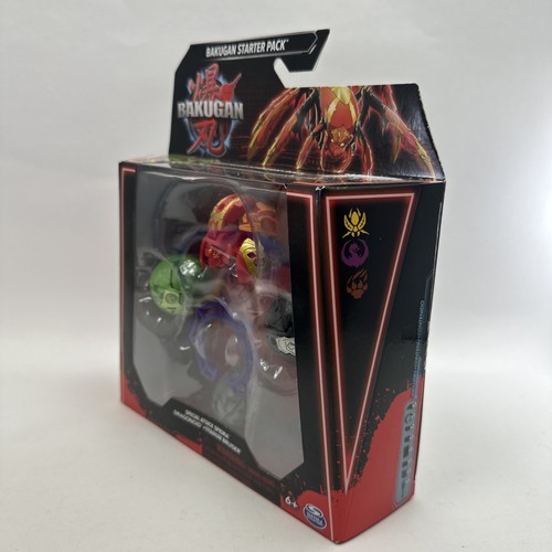Bakugan Starter Pack Wave 4 Special Attack Spidra Dragonoid Titanium Bruiser New - Bild 6 von 7