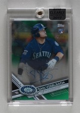 2017 Topps Clearly Authentic Green 10/99 Daniel Vogelbach Dan #CAAU-DV Auto 3pb
