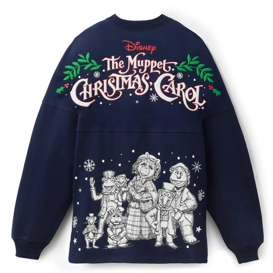Disney Parks The Muppet Christmas Carol Spirit Jersey Adults Limited Edition M - Image 1 of 4