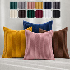 18 x 18 Velvet Cushion Covers or Filled Cushions Pack of 4 Decorative Sofa Throw