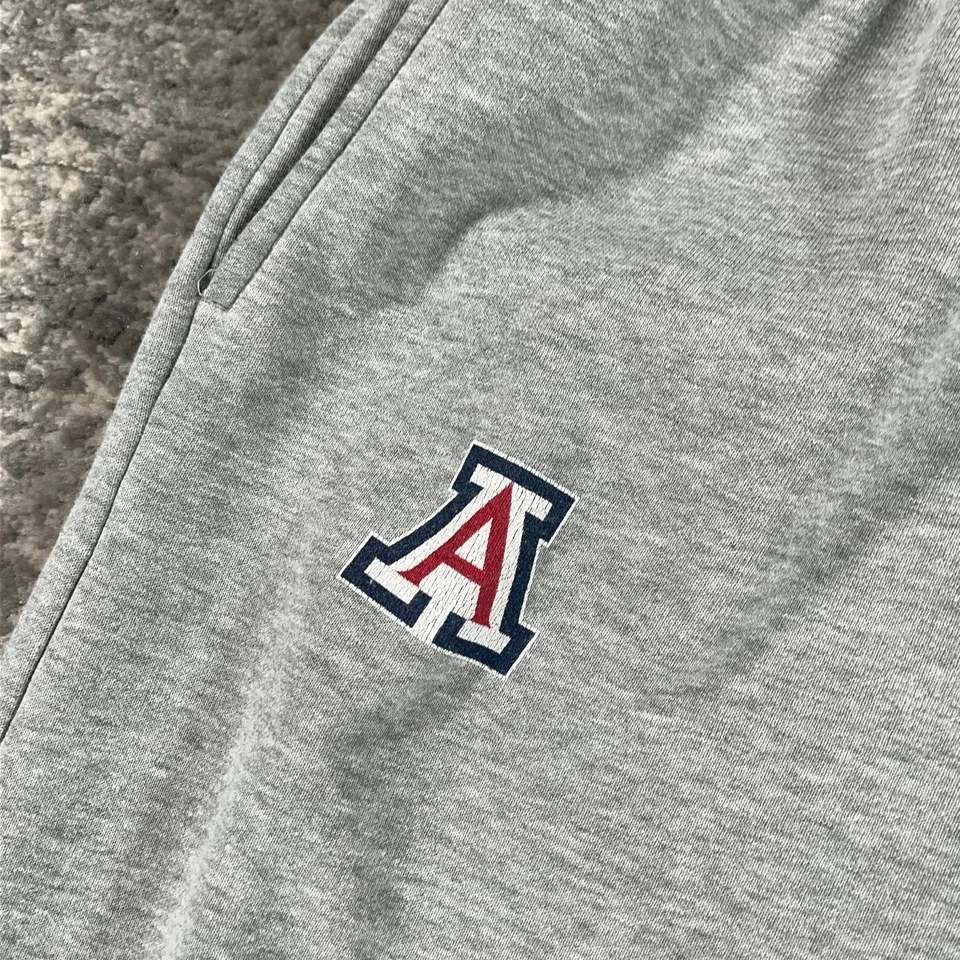 复古亚利桑那野猫运动裤男式 3XL 灰色耐克团队标志口袋 NCAA — 第 4/4 张图片