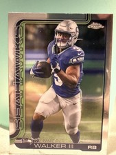 2025 Topps Chrome Kenneth Walker III Seahawks RB #276 Base Chrome
