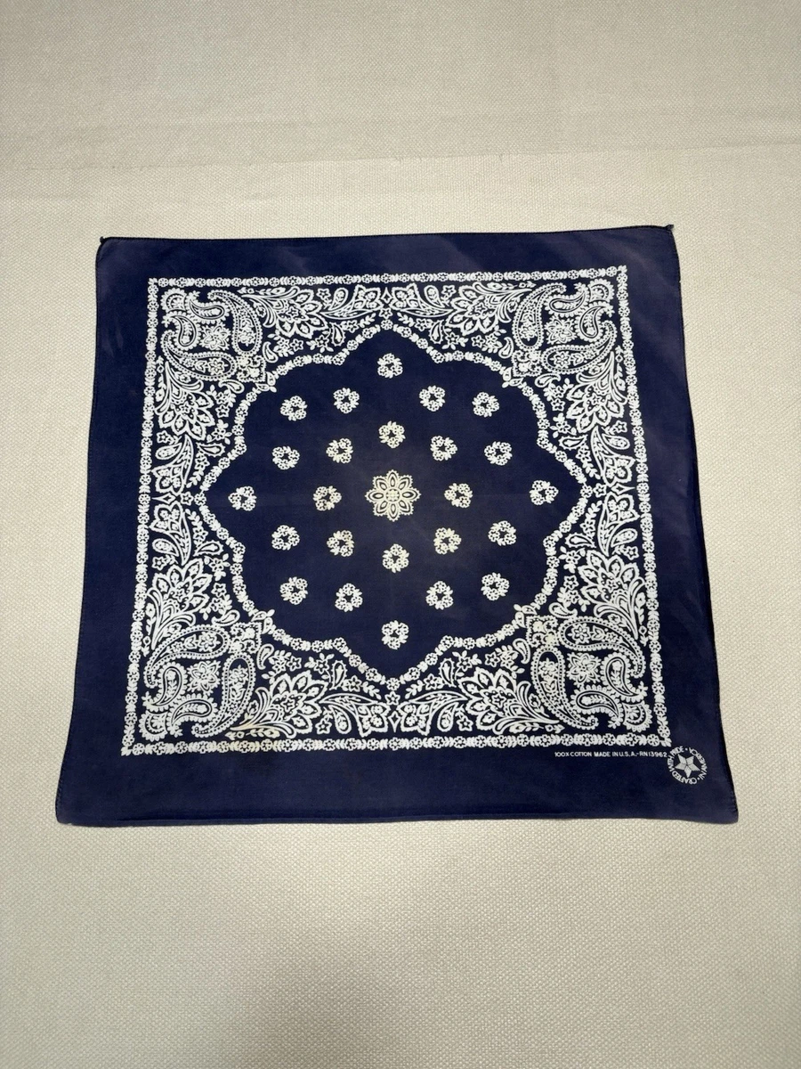Western/Bandana Vintage Plain & Solid Handkerchiefs for sale | eBay