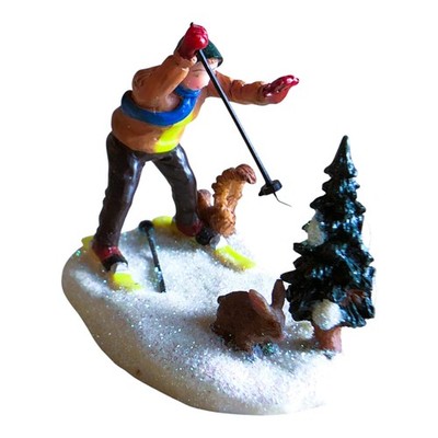 42667 - 3'' LEMAX Out of Control Ski Christmas Ornament Figurine|TBD|