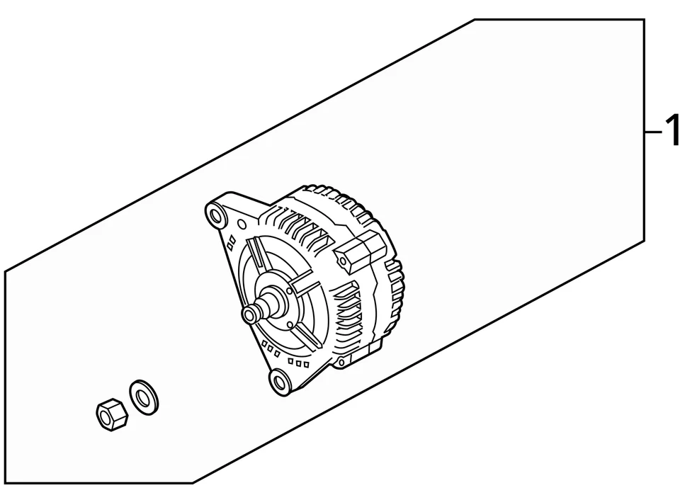 Alternador 180 amperios compatible con 07-10 TOUAREG 104877932 Foto 4 de 4