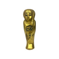 RARE ANTIQUE ANCIENT EGYPTIAN Statue Stone Ushabti Key of Life Symbol Sculpture 