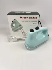 KitchenAid KHM5121C 5-Speed Ultra Power Hand Mixer Ice Blue Aqua