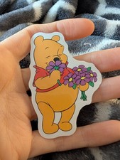 Winnie the Pooh Sticker Whimsical Cartoon Vinyl, Pooh