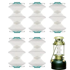 5pcs Propane Lantern Mantles For Gas Lantern Propane Light Mantle For Outdoor