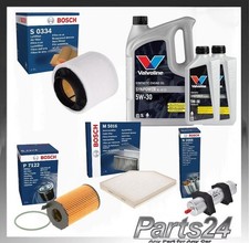 Service Kit Audi A5 3.0 TDI CDUC 2007–2017 Oil Air Fuel Cabin Filters + Oil - 7L