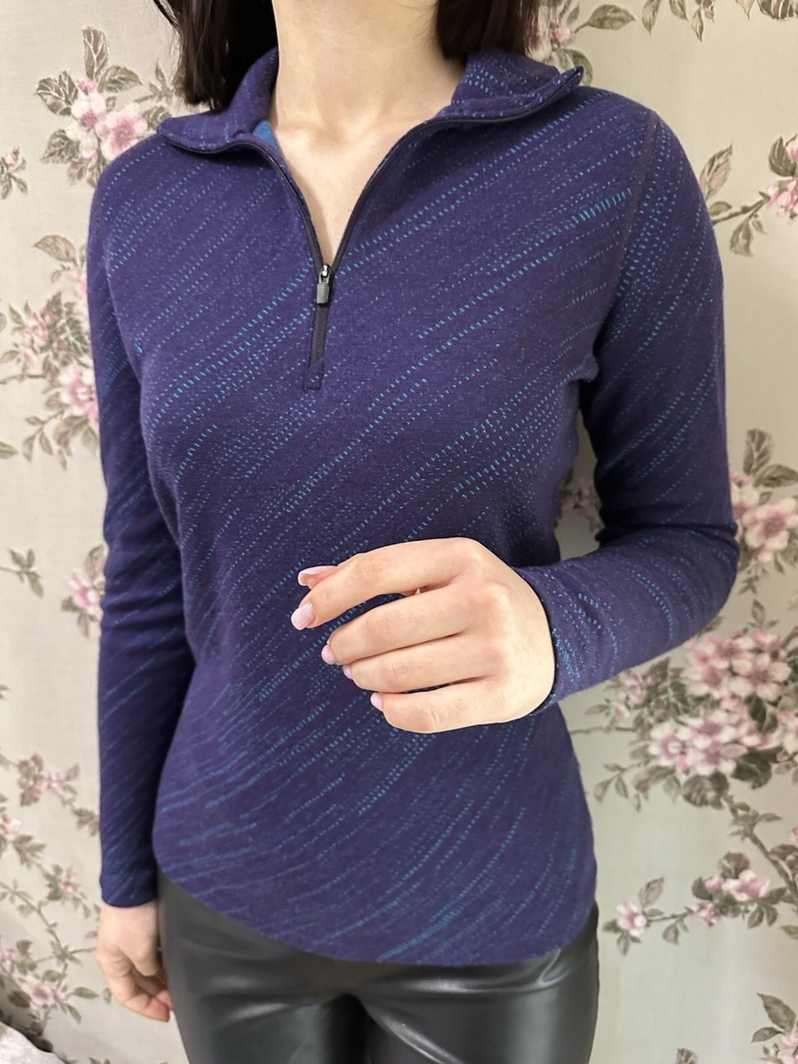 ICEBREAKER 260 Merino Women's 100% Pure Wool Longsleeve Half Zip