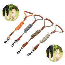 Dog Long Lanyard Walking Reflective Traction Rope Pet Nylon Leash Braided Rope -