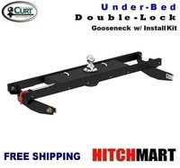 Curt Double Lock Gooseneck Trailer Hitch For 2011-2017 Chevy/gmc 2500hd / 3500 Curt Double Lock Gooseneck Trailer Hitch For 2011-2017 Chevy/gmc 2500hd / 3500